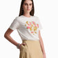 Golden Bloom Graphic T-Shirt