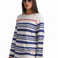 Striped Single Jersey Long-Sleeve T-Shirt