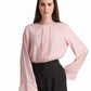 Soft Blush Relaxed Blouse