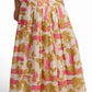 Golden Bloom Maxi Skirt