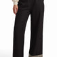 Black Trousers with Hem Detail