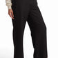 Black Trousers with Hem Detail