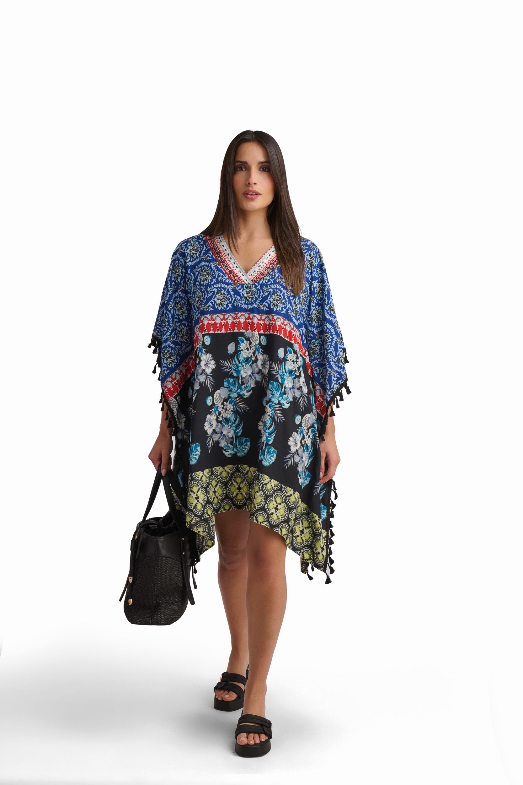 Printed Beach Cover-Up