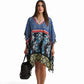Printed Beach Cover-Up