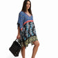Printed Beach Cover-Up