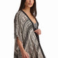 Geometric Fringe Viscose Kimono