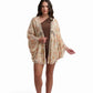 Beige Floral Kimono