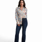Dark Blue Bootcut Cotton Jeans