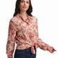 Coral Bloom Blouse