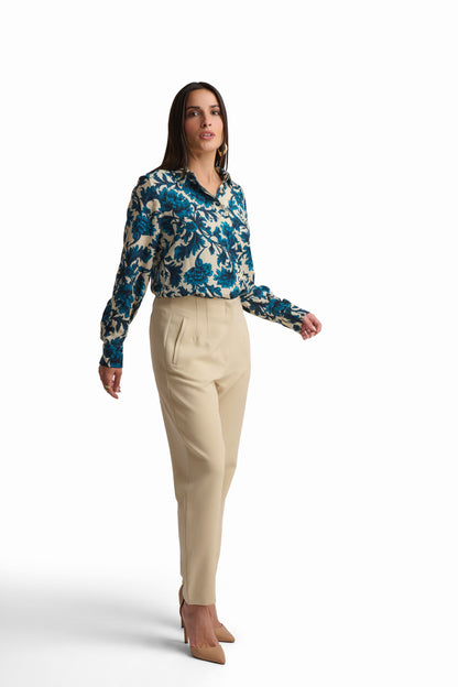 Coral Bloom Blouse