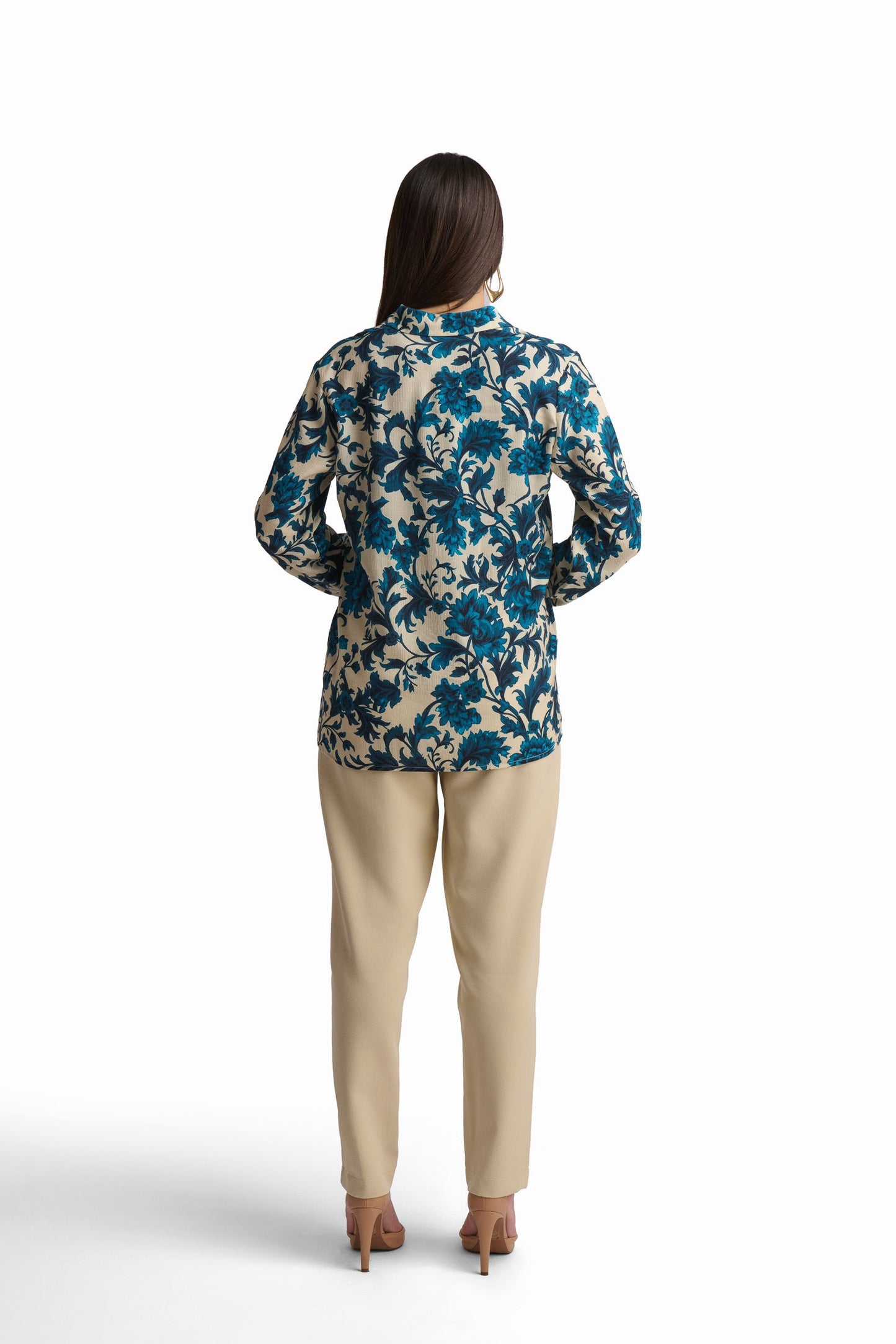 Coral Bloom Blouse