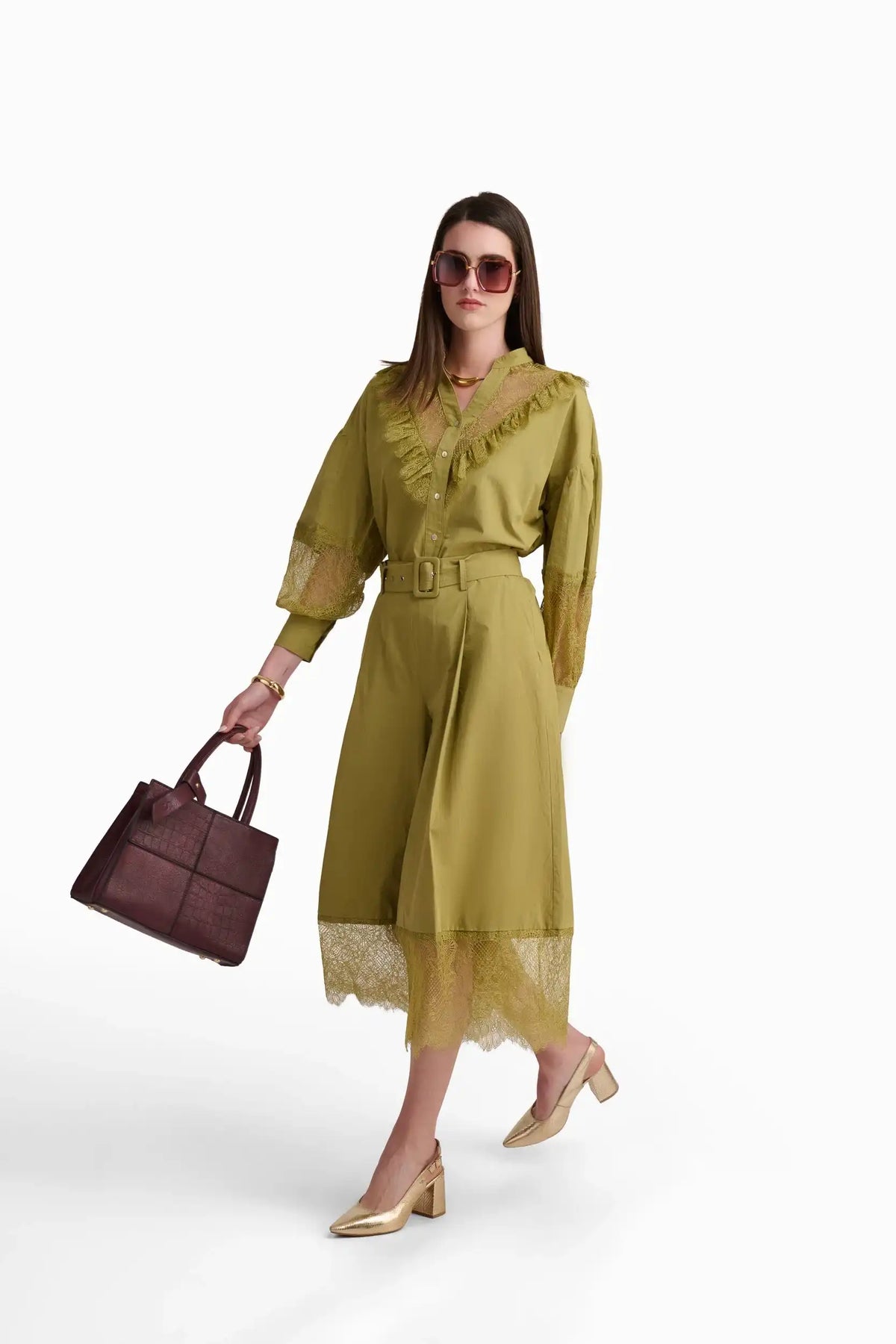 The Moss Palazzo Trouser