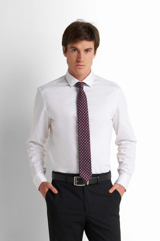 Formal Straight Trousers - Black