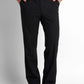 Formal Straight Trousers - Black