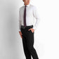 Formal Straight Trousers - Black