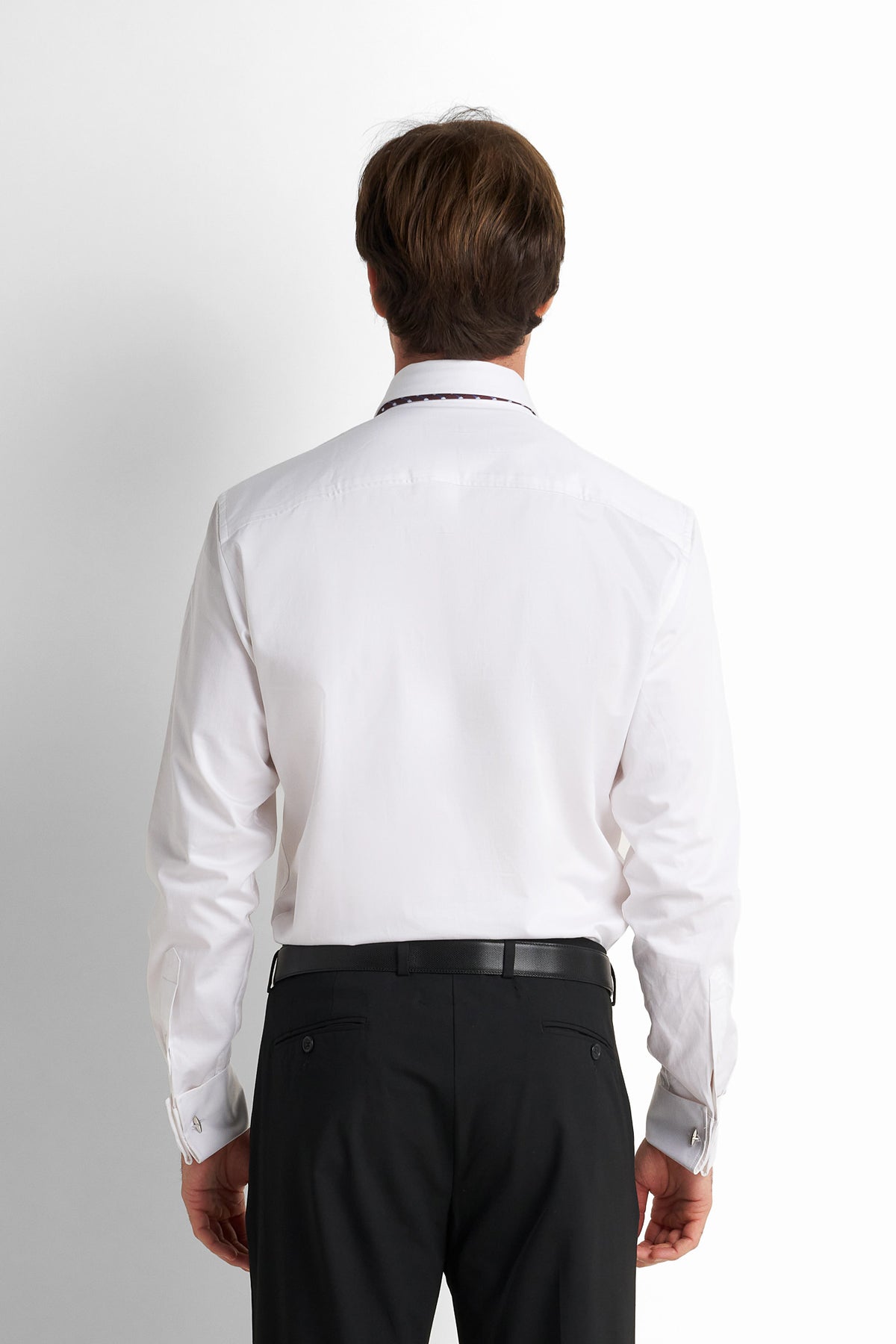 Formal Straight Trousers - Black