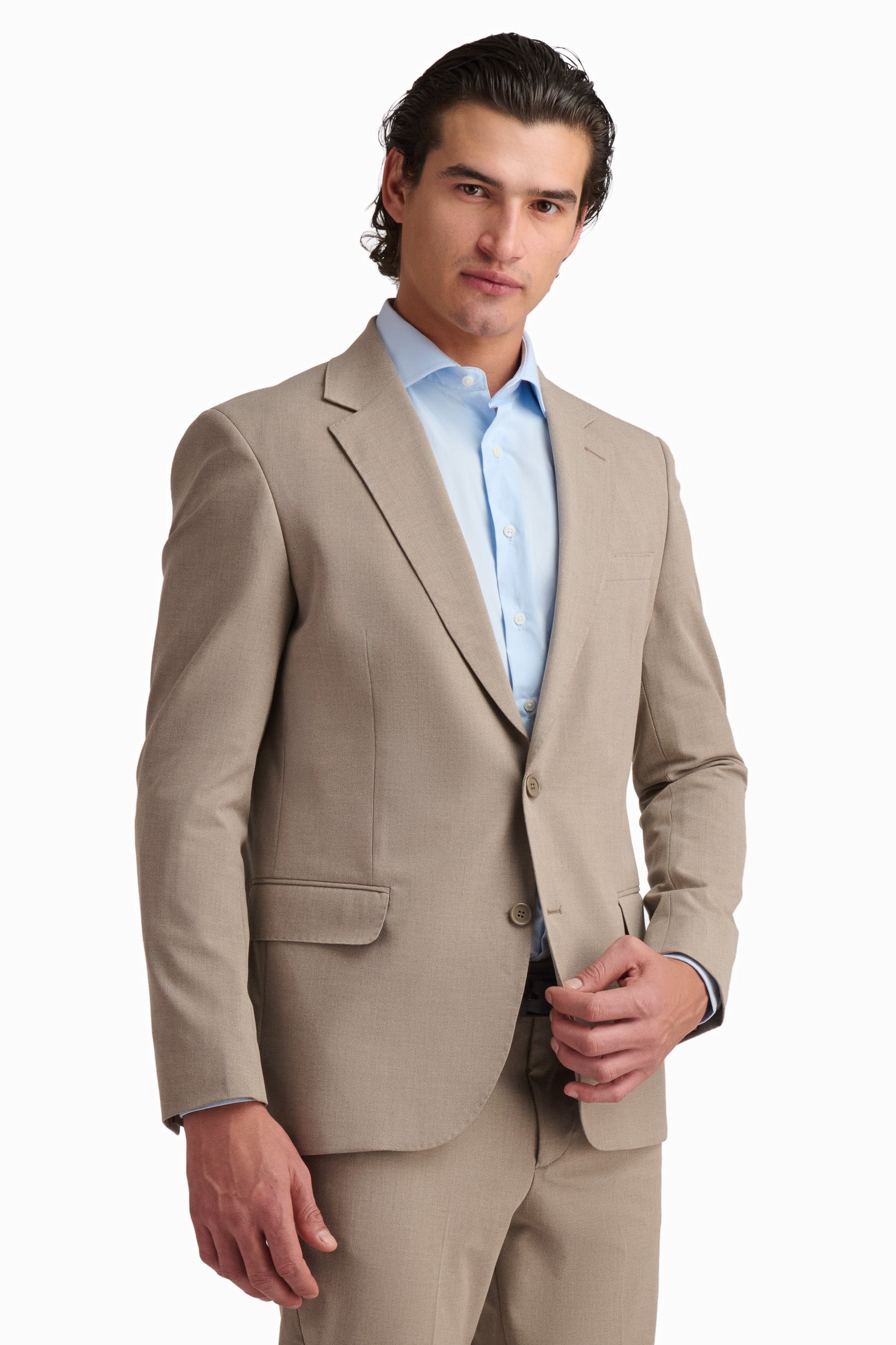 Beige Tailored Blazer