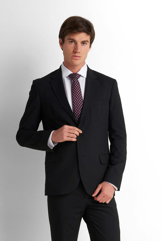 Classic Suit Blazer - Black