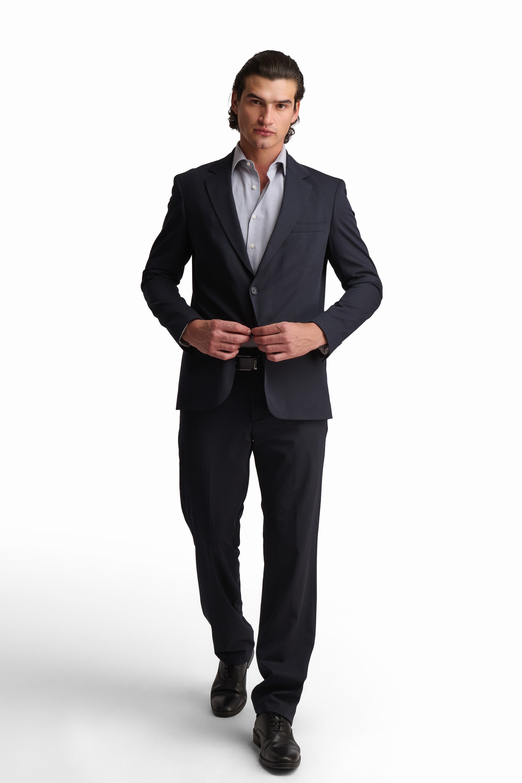 Navy Textured Blazer