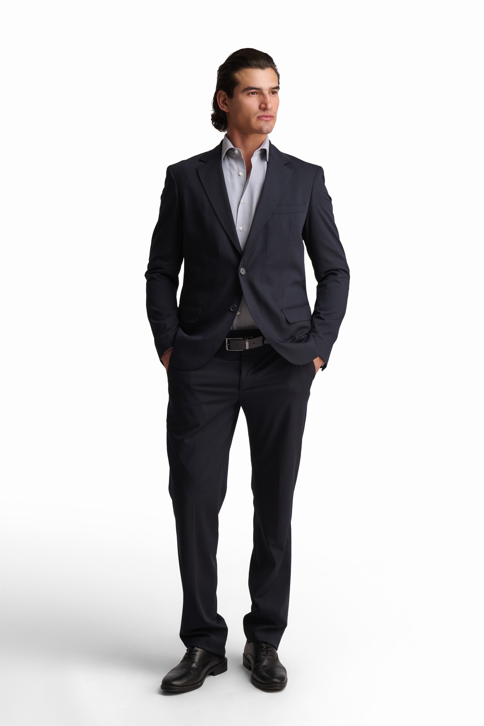 Navy Textured Blazer