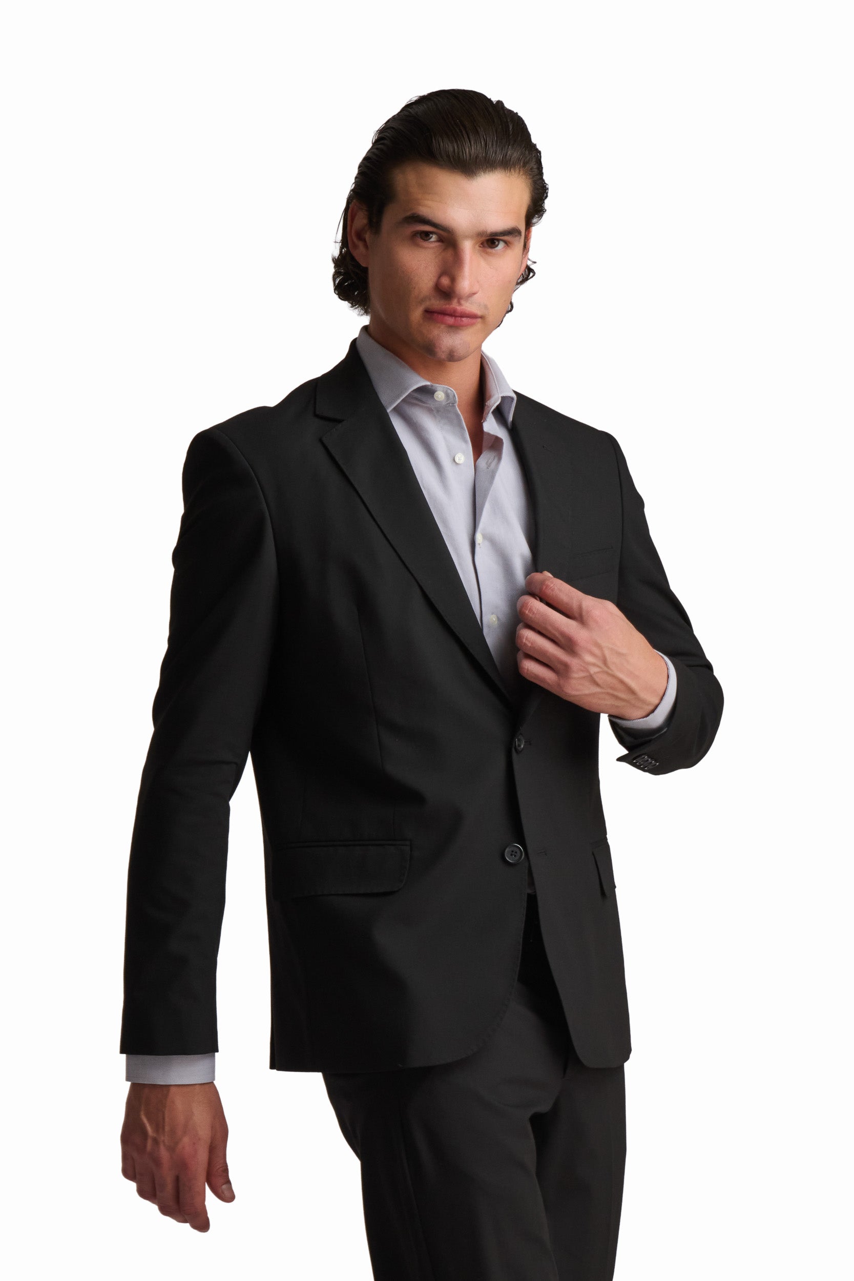 Navy Textured Blazer