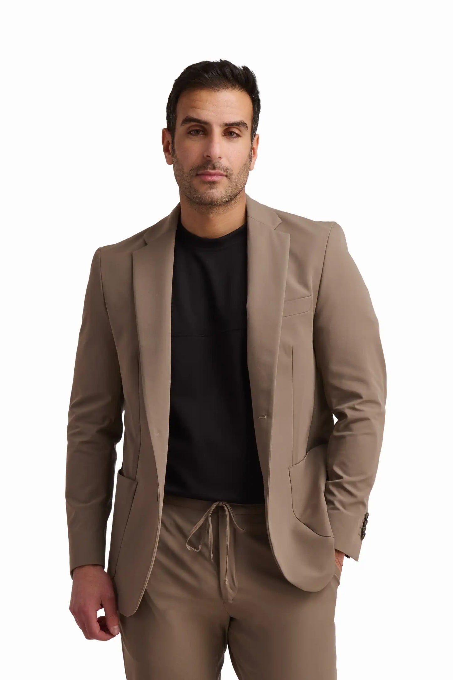 Beige Suit Set