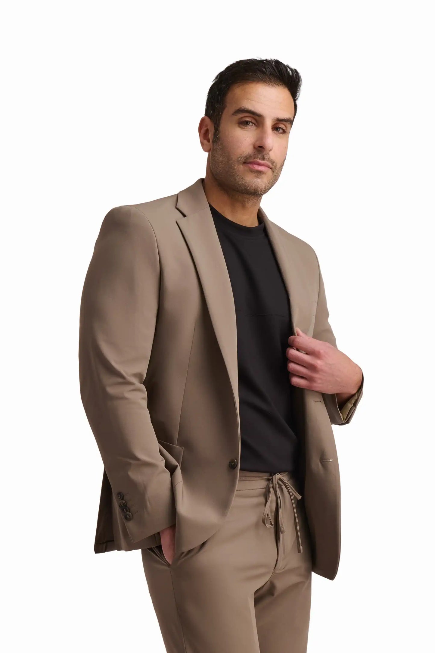 Beige Suit Set