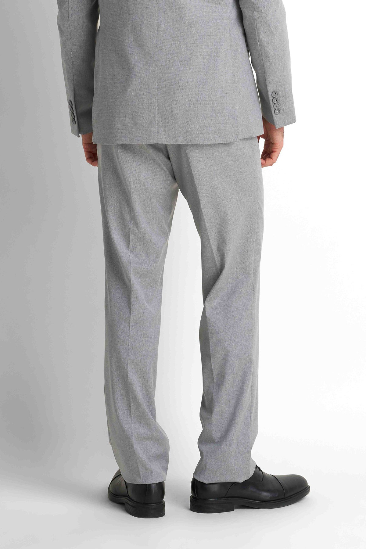 Formal Suit Trousers - Light Grey