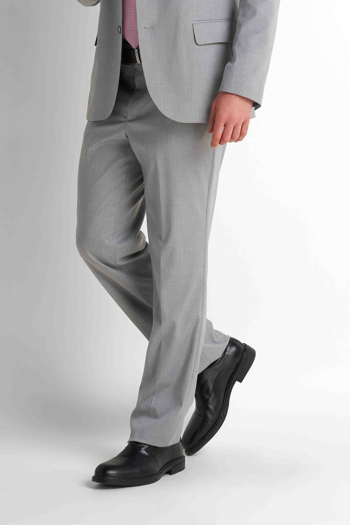 Formal Suit Trousers - Light Grey
