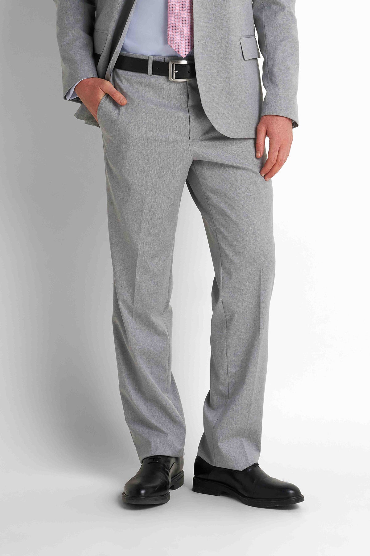 Formal Suit Trousers - Light Grey