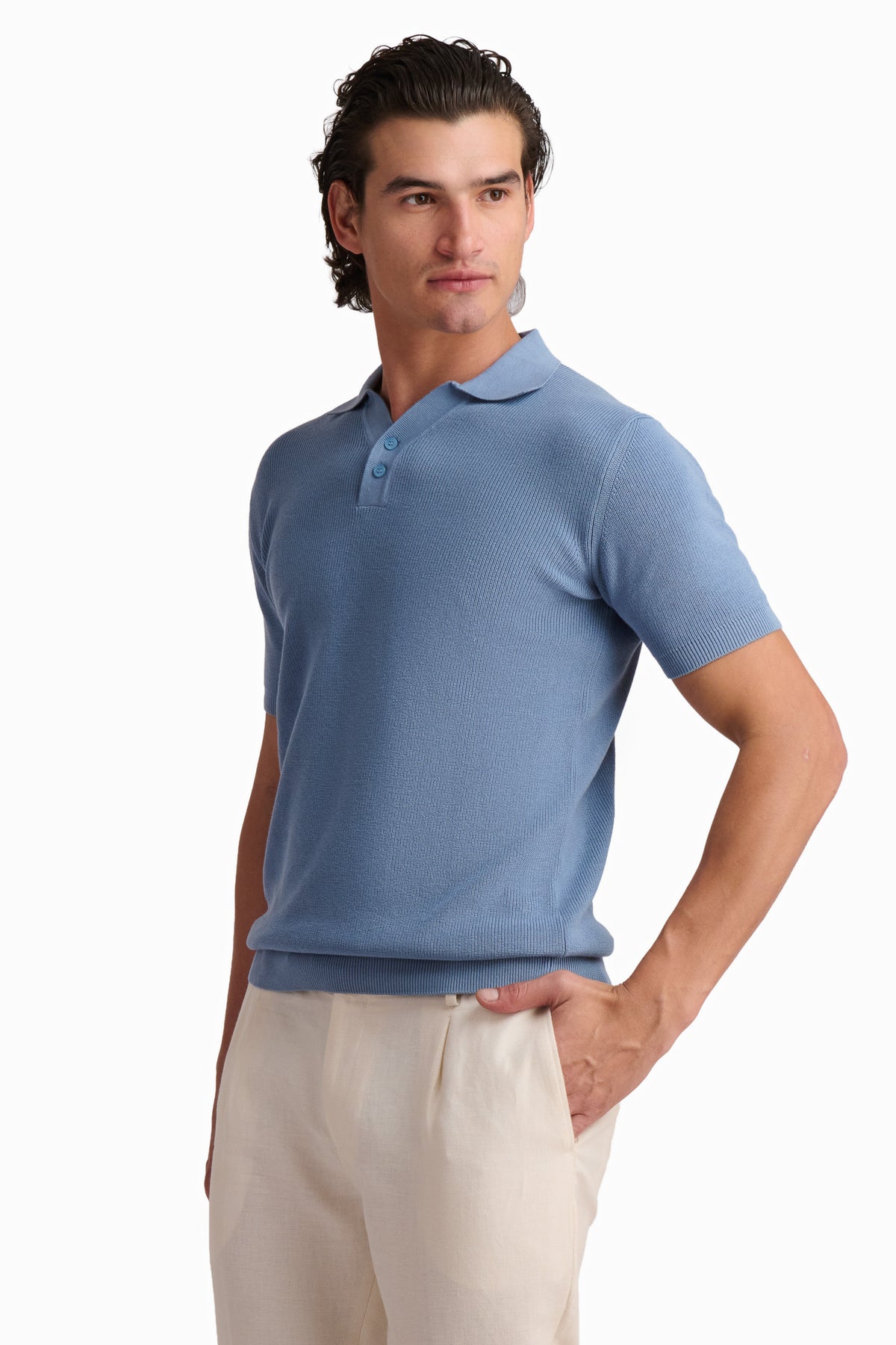 Men's Polo - Blue
