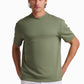 Olive Minimal Cotton T-Shirt