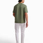 Olive Minimal Cotton T-Shirt