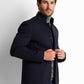 Single-Breasted Button-Front Jacket