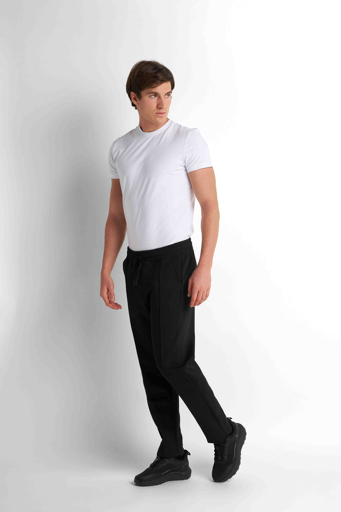 Relaxed Jogger Sweatpants - Black