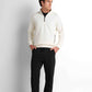Half-Zip Knit Sweatshirt - Off White