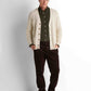 Shawl Collar Knit Cardigan - Light Beige