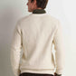 Shawl Collar Knit Cardigan - Light Beige