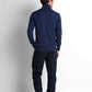 Turtleneck Knit Pullover - Navy
