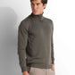 Turtleneck Knit Pullover - Charcoal