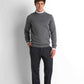 Mock-Neck Pullover - Charcoal