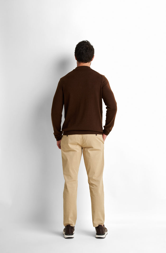 Mock-Neck Pullover