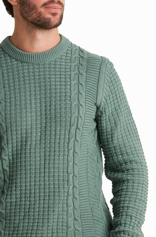 Mock-Neck Pullover