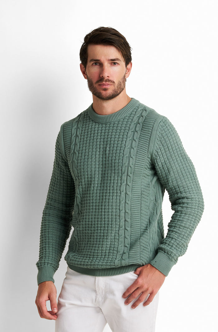 Mock-Neck Pullover
