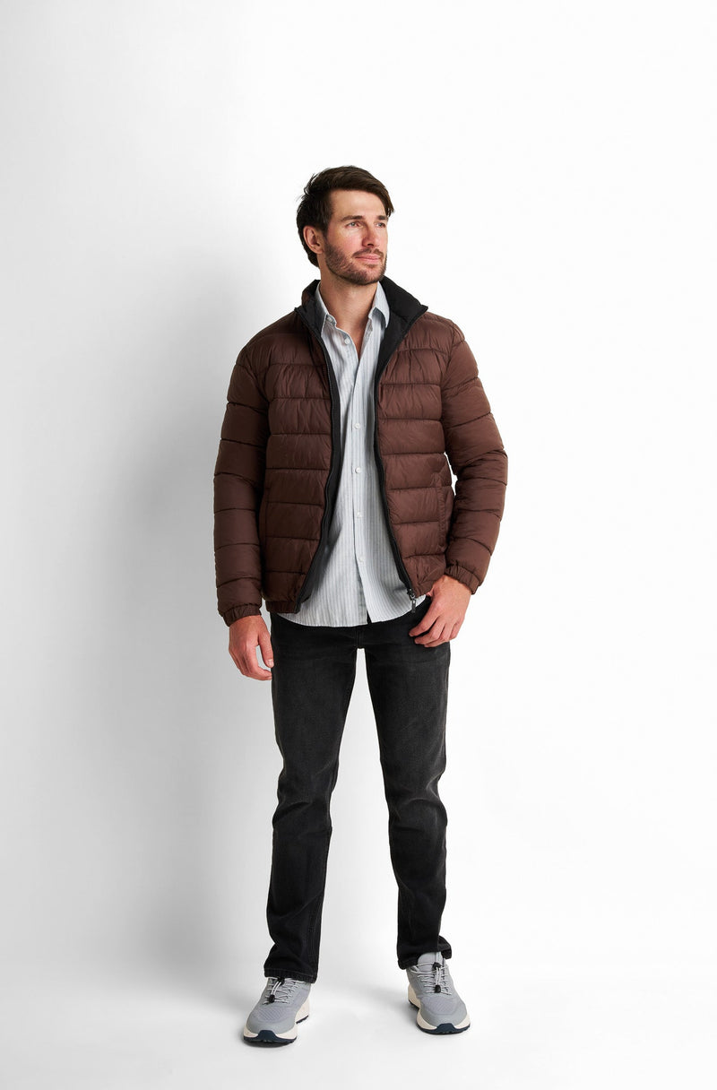 Quilted Collared Jacket