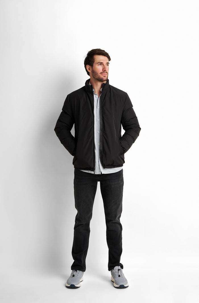 Lightweight quilted bomber Jacket