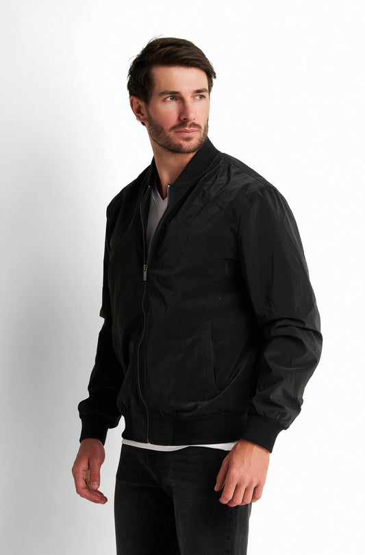 Lightweight quilted bomber Jacket