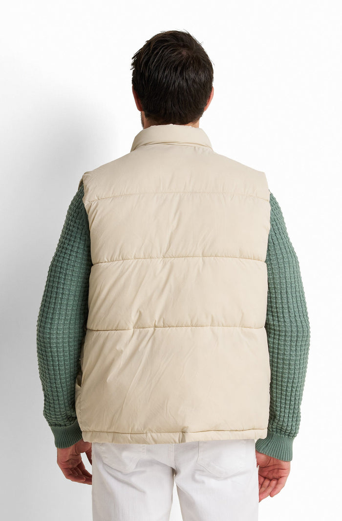Quilted Drawstring Vest