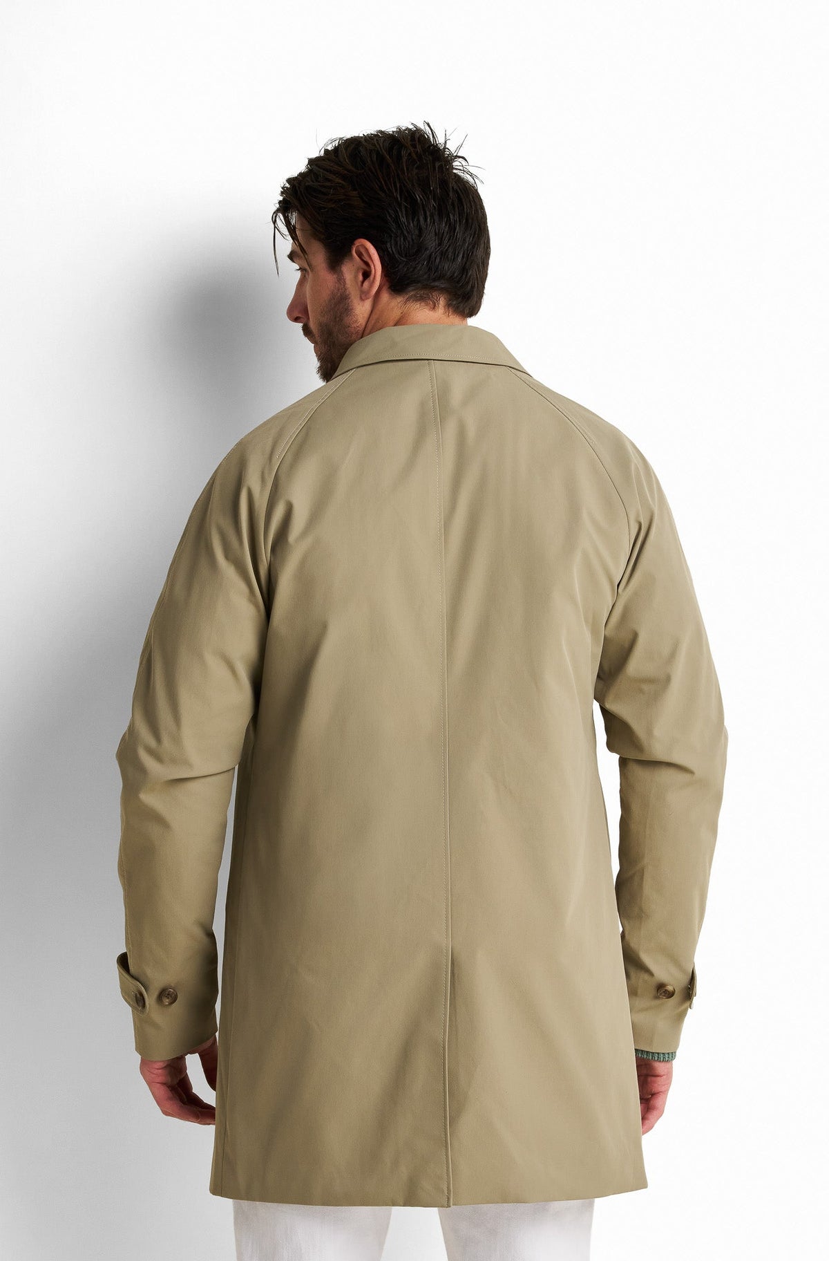 Single-Breasted Collared Coat