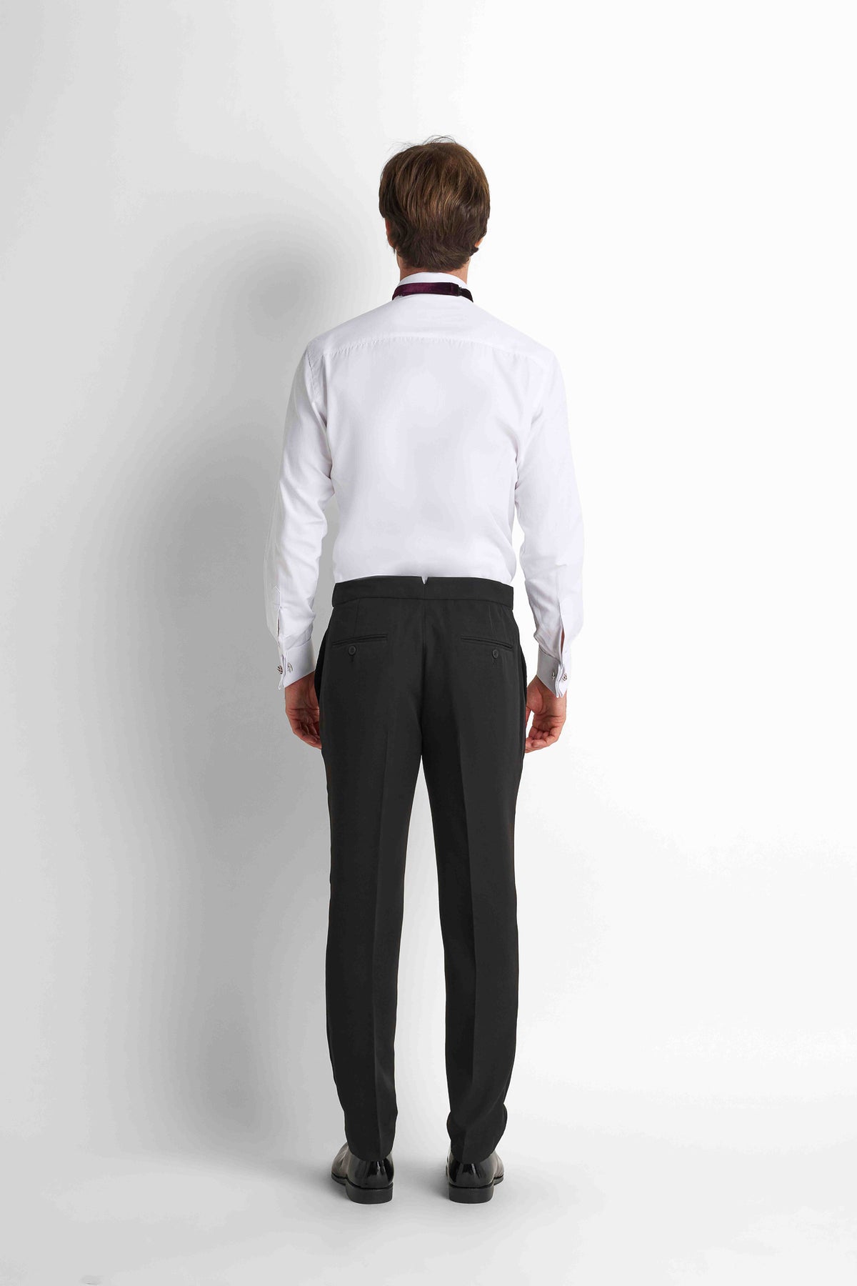 Formal Straight Trousers - Black